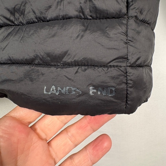Lands End Youth Lightweight Primaloft Quilted Puffer Jacket SZ L 10 - 12 Outdoor - Picture 2 of 12